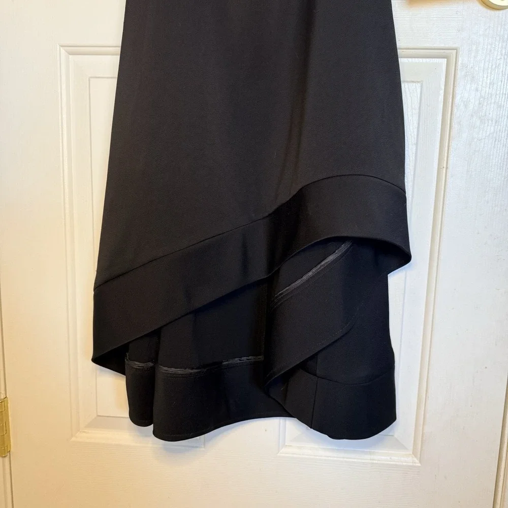 Shoshanna Midnight Black Dress Sz 0 Strapless High Low Dress Prom Bridesmaid